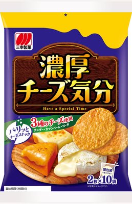 [日本進口]三幸製果 濃厚起士米果 (88g) 熱銷 零食