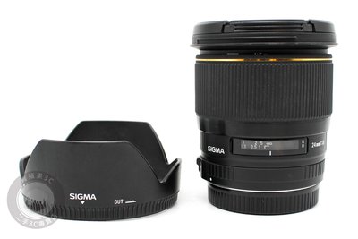 【高雄青蘋果3C】SIGMA 24mm f1.8 EX DG for Canon 二手鏡頭#67360
