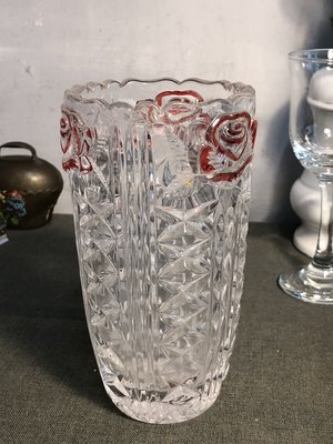 老玻璃花瓶