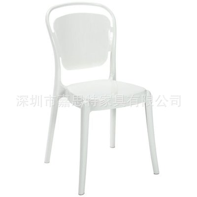 免運 PC一體成型亞克力聚碳酸酯水晶塑料椅 時尚亞克力透明椅