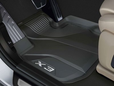 【樂駒】BMW G01 X3 原廠 全天候 橡膠 踏墊 腳踏墊 防水 All Wheather Floor Mat 包覆