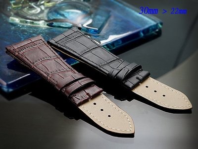 【時間探索】 全新手工訂製 Franck Muller  代用進口高級錶帶-快拆式  ( 30mm )