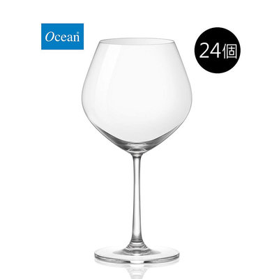 Ocean 勃根地紅酒杯 635ml 24入組 金益合玻璃器皿【元渡雜貨鋪】