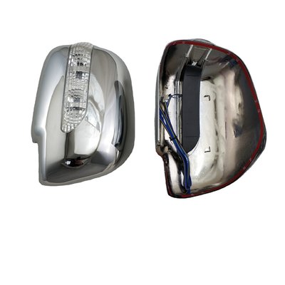 現貨 INNOVA 04-12 LED后視鏡蓋 汽車外飾改裝配件 帶燈倒車鏡罩 改裝