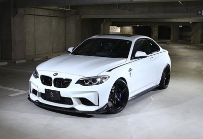 【樂駒】3D Design BMW F87 M2 側裙 碳纖維 carbon 輕量化 空力 外觀 套件 日本 改裝 大廠