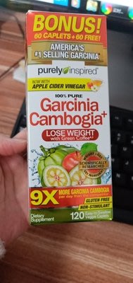 美國Purely Inspired Garcinia藤黃果 蘋果醋120