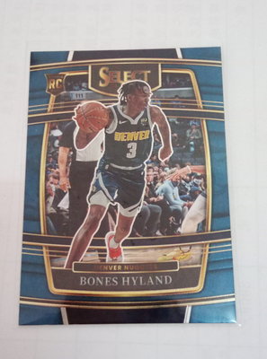 21-22 Select - Blue #79 - Bones Hyland RC