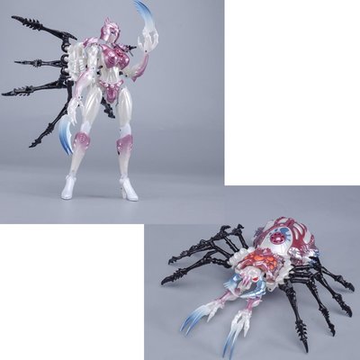 TA 變形玩具BWM-08PW金屬變體粉色蜘蛛 黑寡婦超能勇士猛獸俠