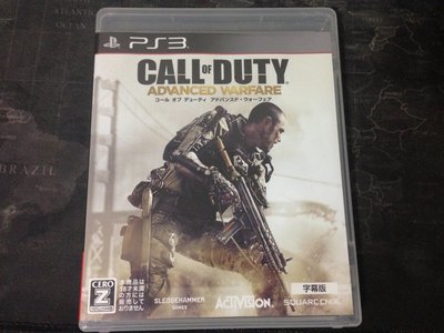 天空艾克斯 PS3 日版 決勝時刻 先進戰爭 Call of Duty Advanced war 字幕版