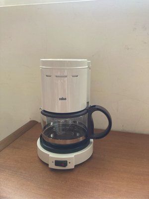 德國 百靈 咖啡機的玻璃壺 單咖啡壺  BRAUN  白色  4人 0.4L(KF-10 KF10)