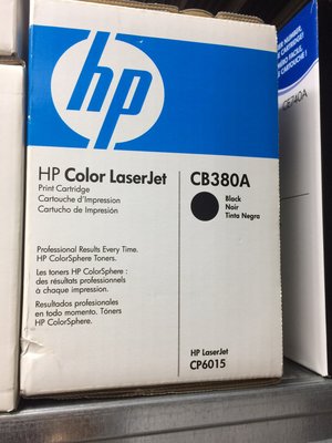 『Outlet國際』HP CB380A 原廠黑色碳粉匣 823A CP6015/CM6030/CM6040/CM6340