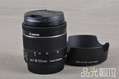 【品光數位】Canon EF-S 18-55mm F4-5.6 IS STM 標準鏡頭 #125399K