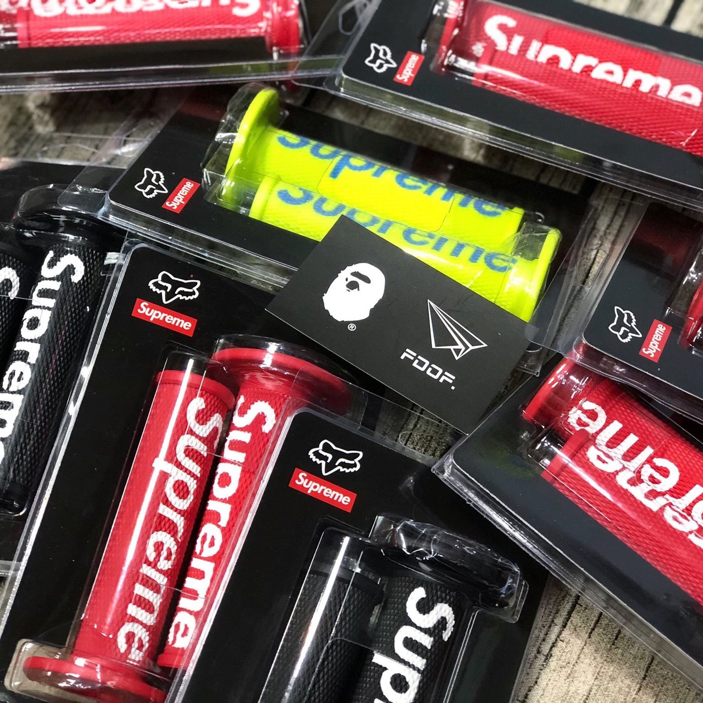 [FDOF] 2018SS SUPREME FOX RACING MOTO HAND GRIP 手把