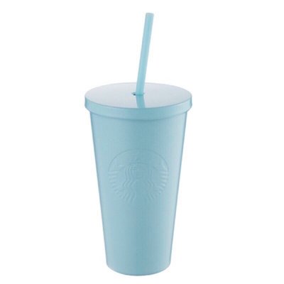 Starbucks 星巴克 CYBLUE不鏽鋼TOGO冷水杯 粉藍色 Togo吸管杯 吸管杯 TIFFANY 藍綠色 TIFFANY綠 不銹鋼吸管杯