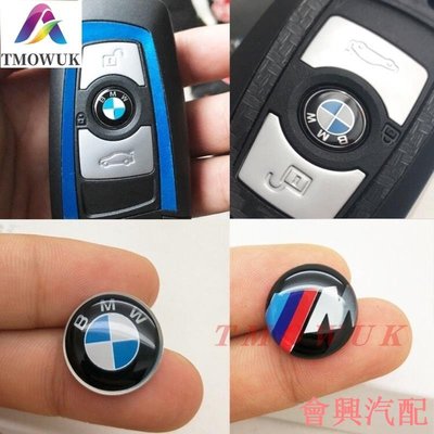 （）BMW 寶馬 汽車鑰匙標誌貼紙 M運動汽車鑰匙標貼 水晶鋁合金材質標誌貼紙E90/E91/E92/E93 528