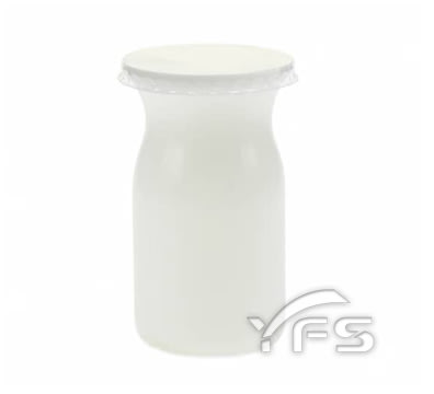 140cc - BS-37大牛奶瓶組(白) (果汁/布丁杯/慕斯杯/奶酪杯/優格/果凍杯/提拉米蘇/甜點杯)