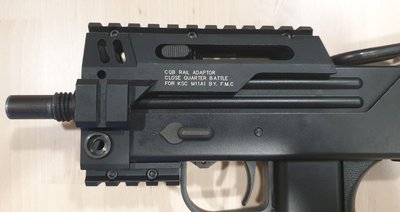 生存遊戲 M11A1瓦斯烏茲槍（滅音管及魚骨）