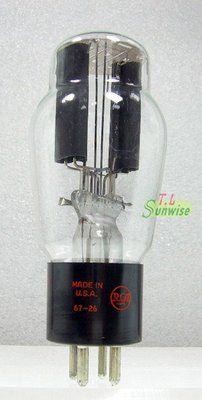 葫蘆形 真空管 ︽NO:9799 美國 RCA JAN 83 (NOS) 軍規 汞氣整流管 紅標 碳黑屏 吊燈絲 方環 60年代 一標1支