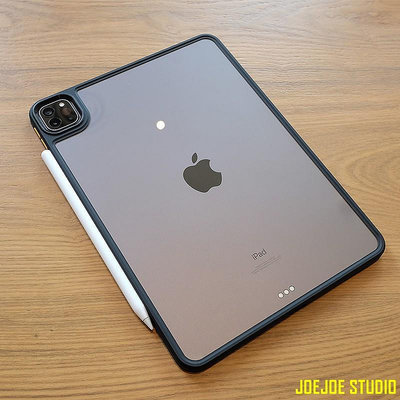 MTX旗艦店【】蘋果iPad mini6保護套款11寸硅膠全包防摔防彎曲外殼透明撞色殼12.9吋 Air4 10.9英吋