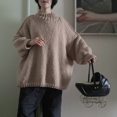 LOOPY @@N@O我的最愛毛衣DIY編織材料包胸圍166cm長度62cm不含針