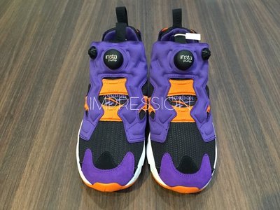 【IMPRESSION】Reebok INSTA PUMP FURY OG M46894 紫 橘 充氣 慢跑鞋