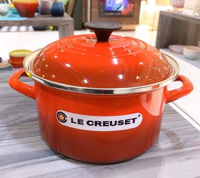 Le Creuset琺瑯便利湯鍋18cm (櫻桃紅)