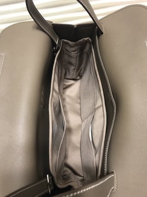 安安名牌包 HERMES 愛馬仕 真品 mini halzan 25 31cm 兩用包 手提包側肩背 內袋 包中包 專用