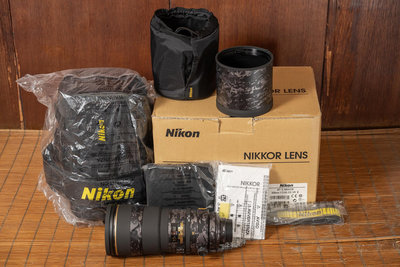 【售】Nikon AF-S 300mm F2.8 G ED VR II (近全新貼膜含1.4X+插入式偏光鏡)