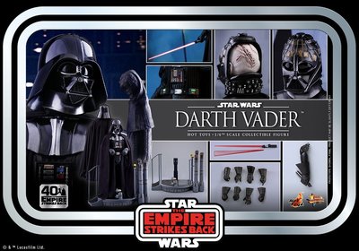 金錢貓雜貨 全新 Hot Toys MMS572 1/6 40周年 星際大戰5 Darth Vader 達斯 維德
