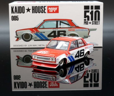 【MASH】現貨特價 Kaido House x Mini GT 1/64 Datsun 510 Pro #46