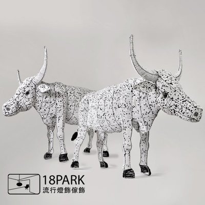 【18Park 】手工製做 Cattle [ 沙法里動物-大牛 ]