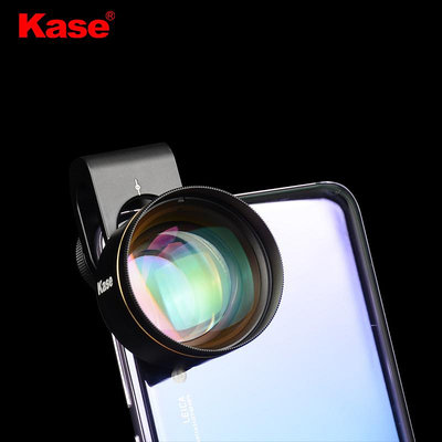 Kase卡色 手機鏡頭大師級百微微距鏡頭 昆花草細節拍攝適用于華為蘋果iPhone小米oppo手機微距攝影鏡頭