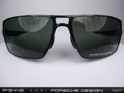信義計劃 眼鏡 PORSCHE DESIGN P 8446 保時捷 雙槓 鈦金屬 太陽眼鏡 Sunglasses