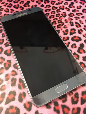 『皇家昌庫』SAMSUNG Note5 N9208 64G星空灰 外觀漂亮 功能正常 液晶些微烙印/95%成新/店家保固