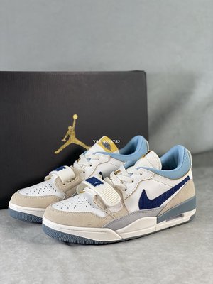 Air Jordan Legacy 312 白 米 藍勾 高筒 籃球鞋 男女鞋 DQ5347-141