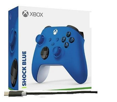 Xbox one/xbox Series X無線控制器/手把(衝擊藍)