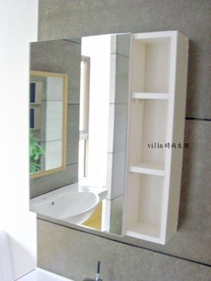 --villa時尚生活--台灣製造 Dl-60精緻新款多功能防水鏡櫃(新款試賣中)