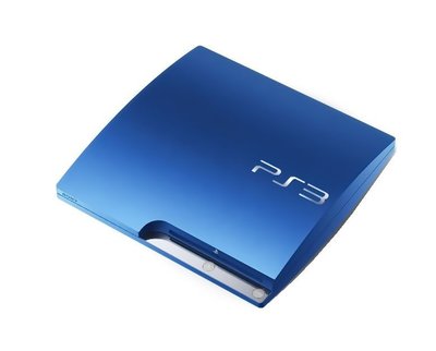 【二手主機】PS3 3000型 藍色主機 硬碟320G 附黑色手把+電源線+HDMI線【台中恐龍電玩】