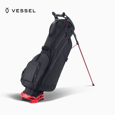 熱銷 VESSEL2021新款高爾夫球包超輕尼龍輕便支架包袋男女7寸4格1.78kg可開發票