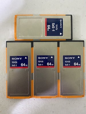 日本購回現品(二手)SONY SXS-1 SBS-64G1A 64GB SxS存儲卡