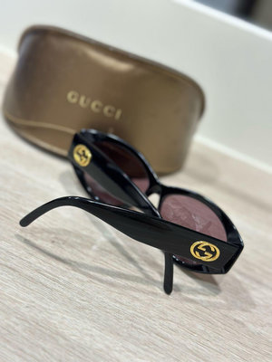Gucci正品復古眼鏡-義大利購入(有盒)