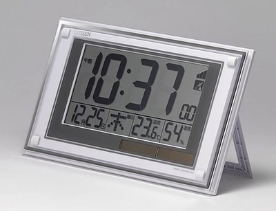 日本進口 限量品 正品 SEIKO日曆座鐘桌鐘 可壁掛太陽能溫溼度計時鐘LED電子鐘電波時鐘
