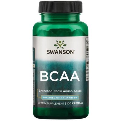 【活力小站】Swanson BCAA 支鏈胺基酸 100顆