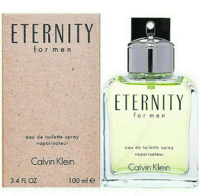 Calvin Klein cK Eternity 永恆男性淡香水100ml tester/1瓶-新品正貨