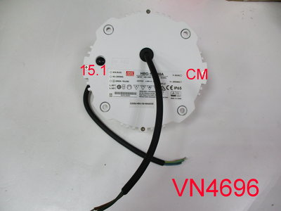 【全冠】明緯 DC28.8~48V/3.3A圓形鋁殼LED防水電源 驅動器 變壓器 HBG-160-48A(VN4696