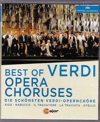 音樂居士新店#Best of Verdi Opera Choruses 威爾第歌劇大合唱 中英文字幕 D9 DVD