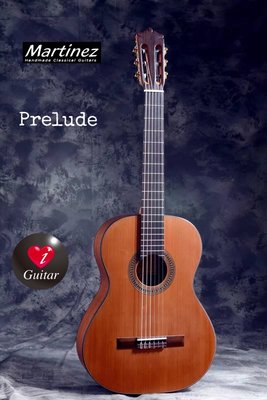 【iGuitar】 Martinez Prelude 紅松單板39吋古典吉他 iGuitar強力推薦
