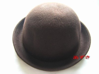可愛圓頂帽之超Q 甜美定番款 基本純色系--咖啡 (現)