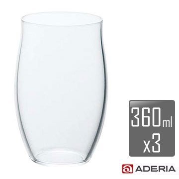 【ADERIA】薄吹精製啤酒杯-Lx3入組L-6704 / 日本製 石塚哨子 玻璃杯 紅酒 小酌 宴客 免運費