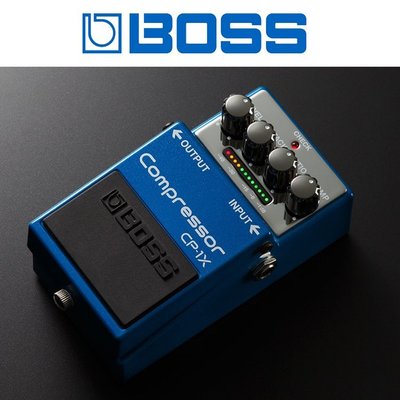 小叮噹的店- BOSS CP-1X Compressor 壓縮訊號平均效果器 吉他 電吉他效果器(CP-1X)